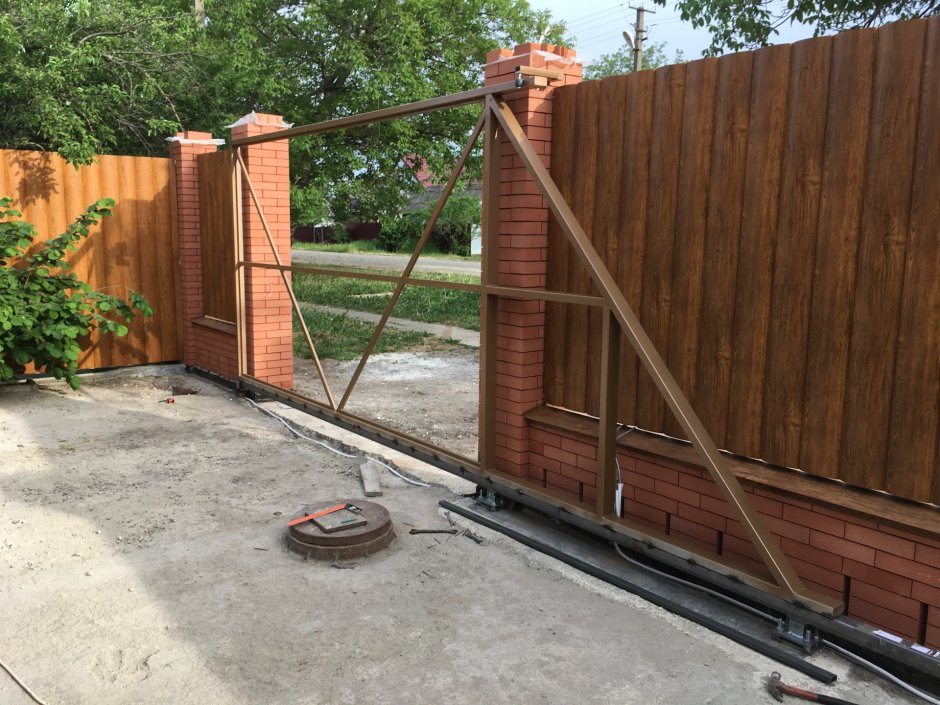 Ролтех откатные ворота