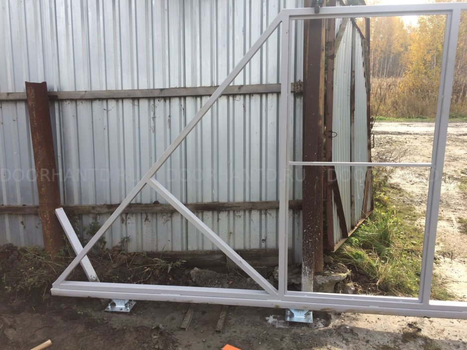 Каркас ворот откатных 4000*1800мм