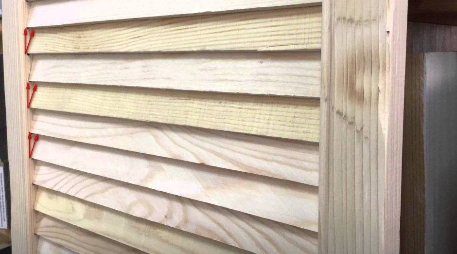 Токс жалюзийные дверцы