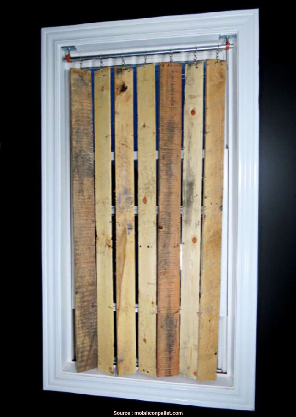 Жалюзи из подручных материалов