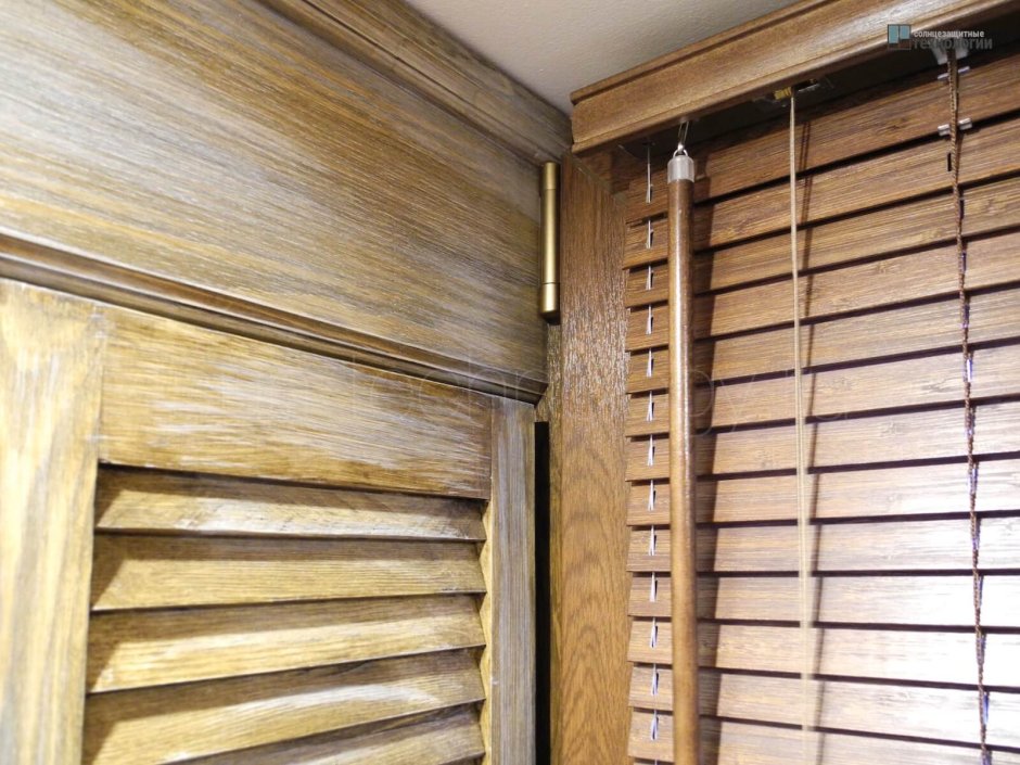 Обшивка доской жалюзи