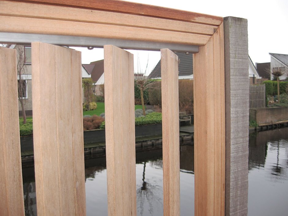 Гардина из доски