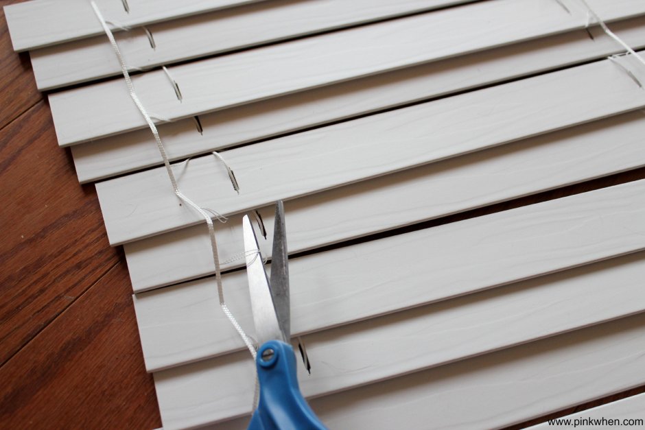 Забор жалюзи из дерева