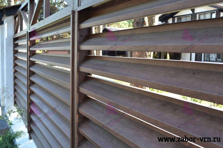 Ставни жалюзи из дерева