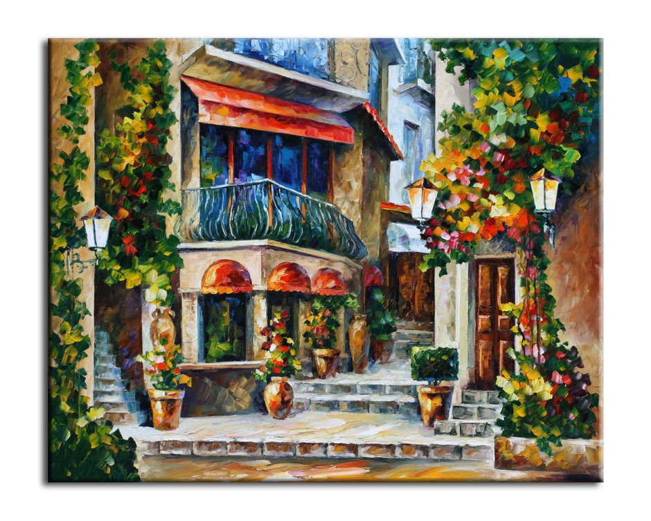Итальянские улочки картины