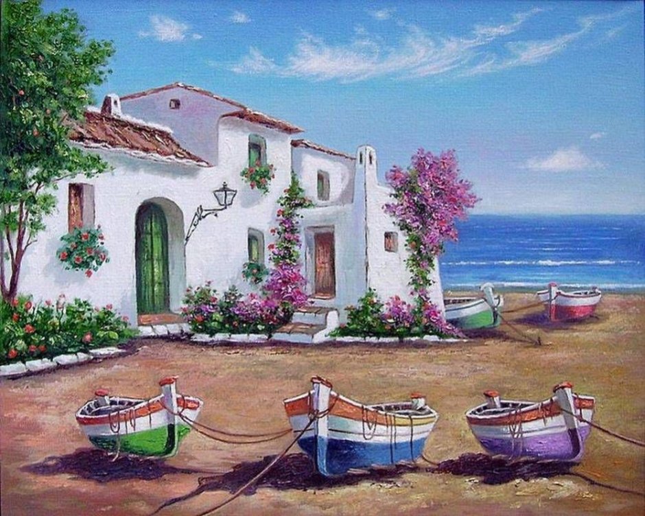 Французская булочная в живописи