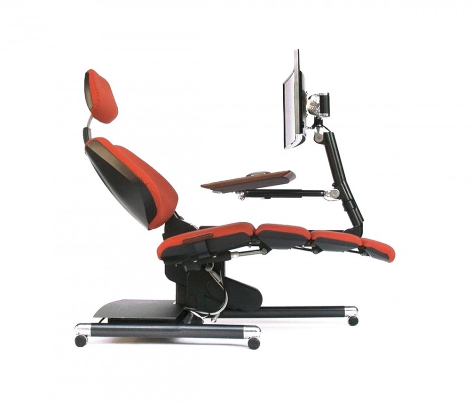 Кресло со столиком для ноутбука