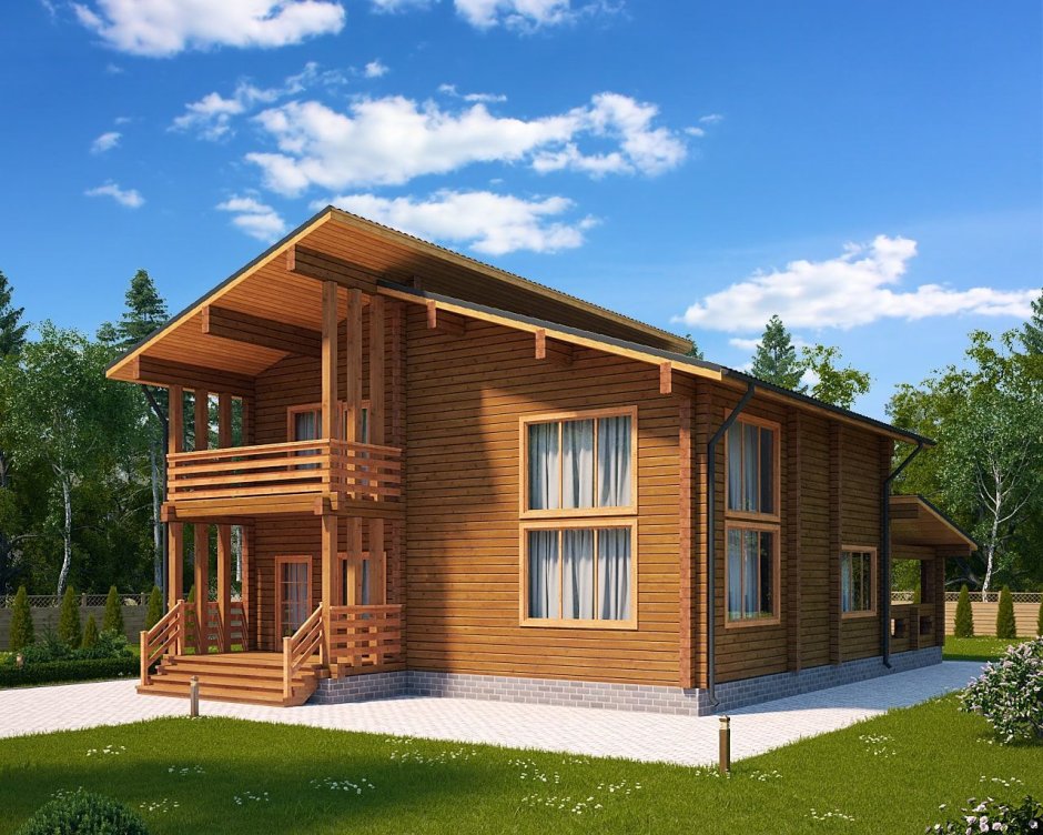 Дома из клееного бруса Вятский Терем