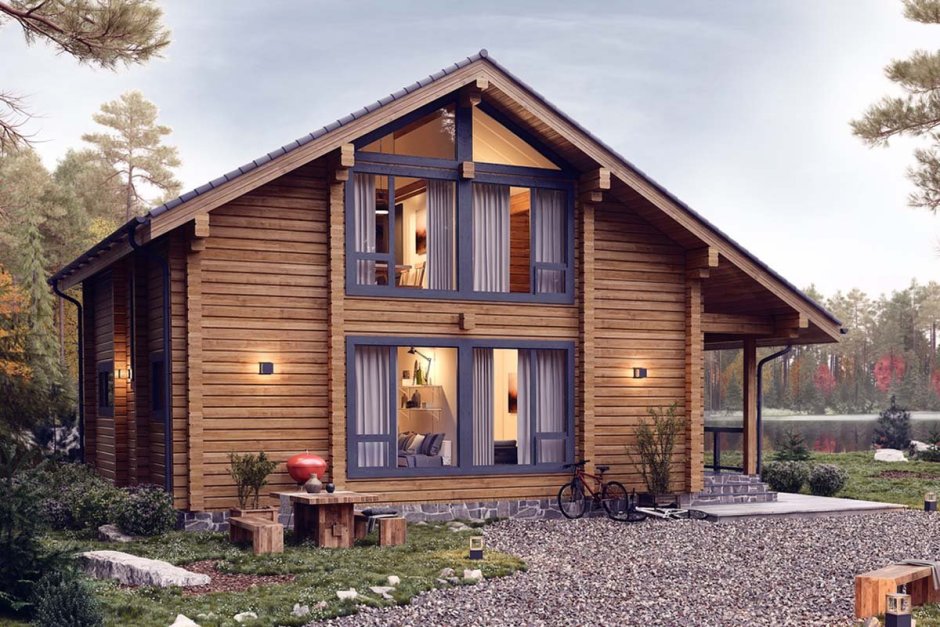 Проекты деревянных домов