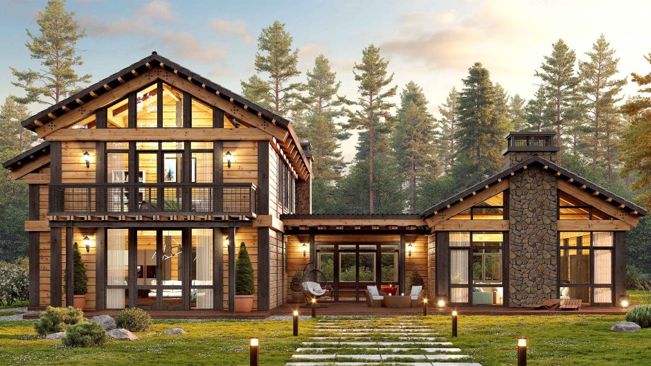 Тамак из клееного бруса