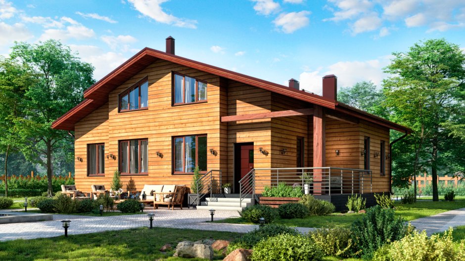 Дома из клееного бруса Вятский Терем