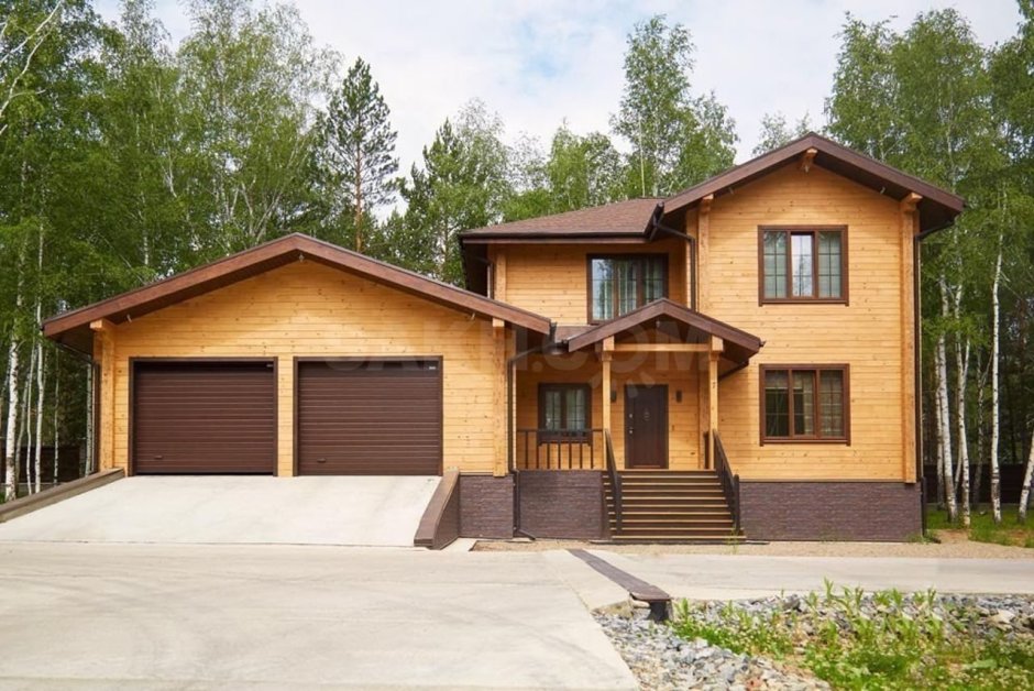 Дом из клееного бруса 110 кв.м