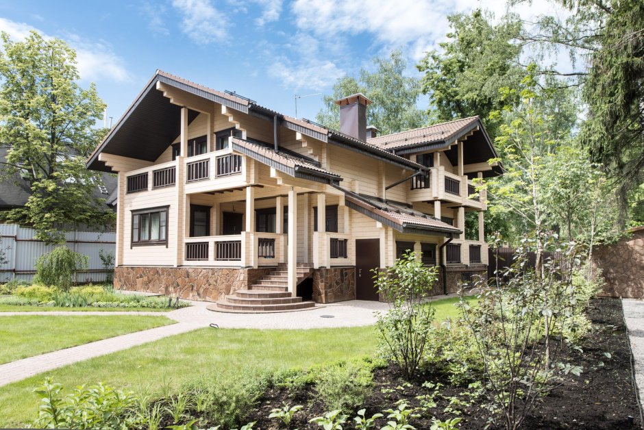 Терем клееный брус