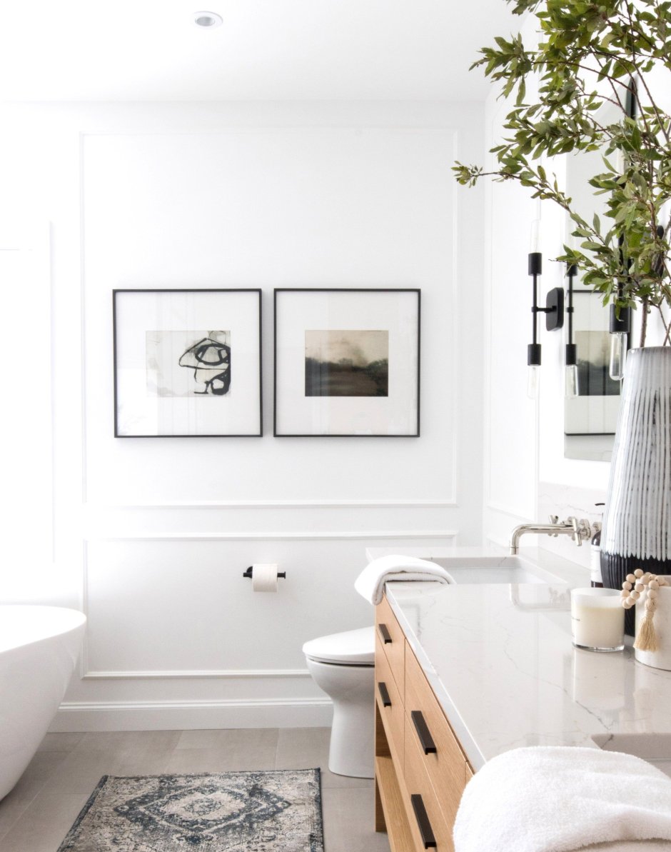 Покраска ванной комнаты дизайн