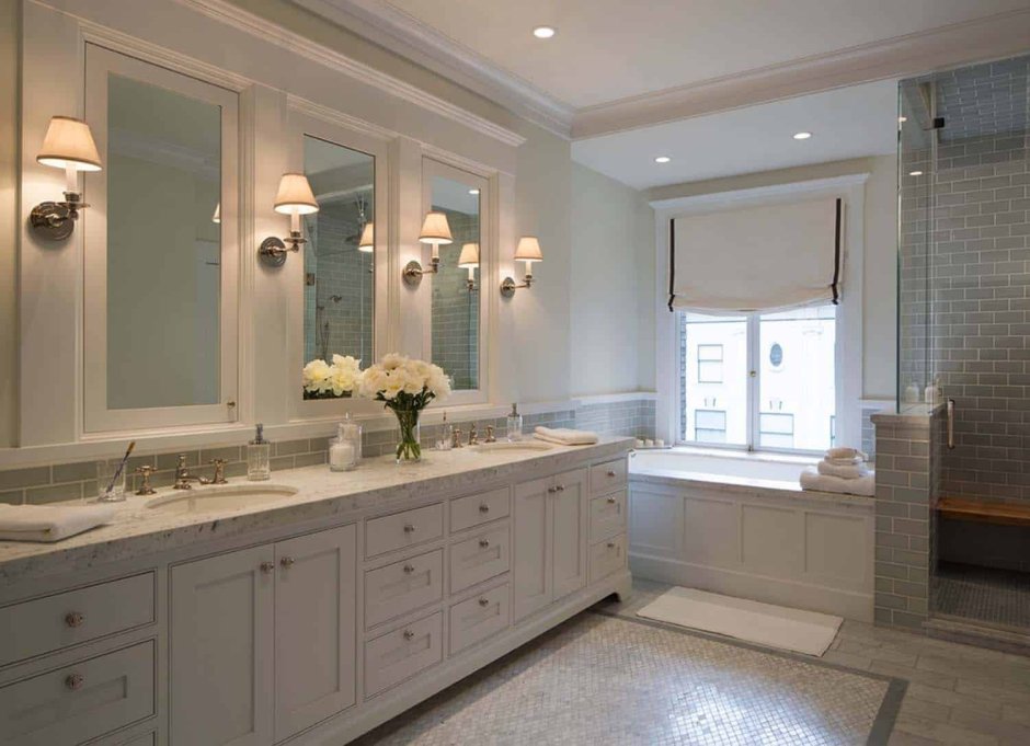 Ванная в современной классике