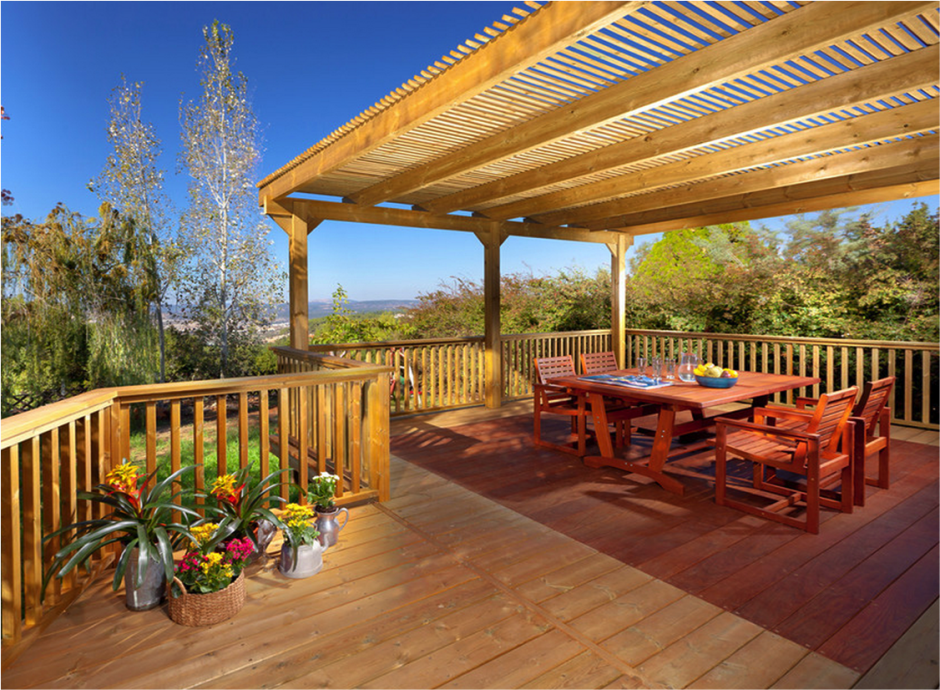 Красивые террасы