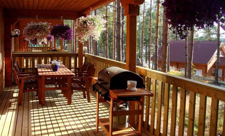 Терраса на даче