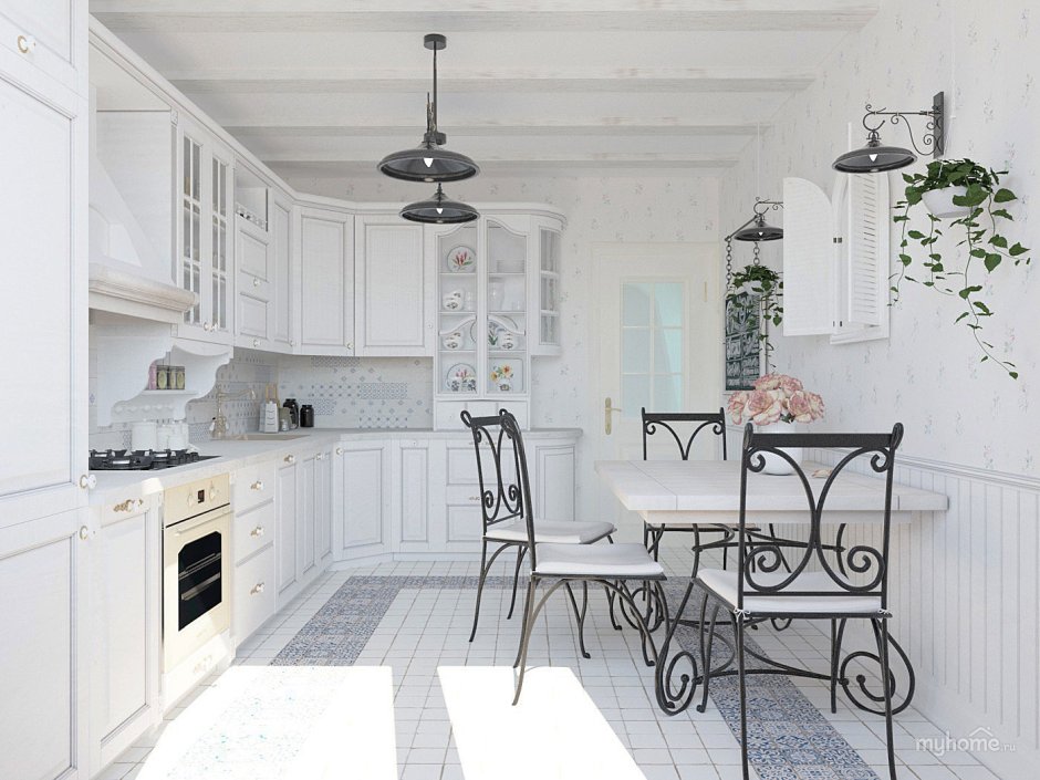 Маленькая квартира в стиле прованс
