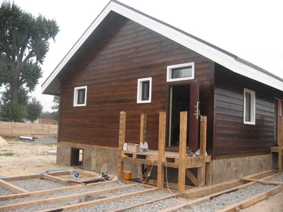 Дом имитация бруса