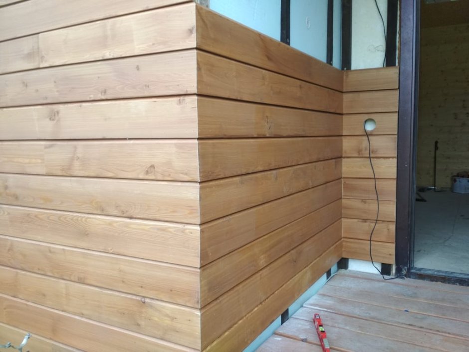 Имитация бруса угол наружный