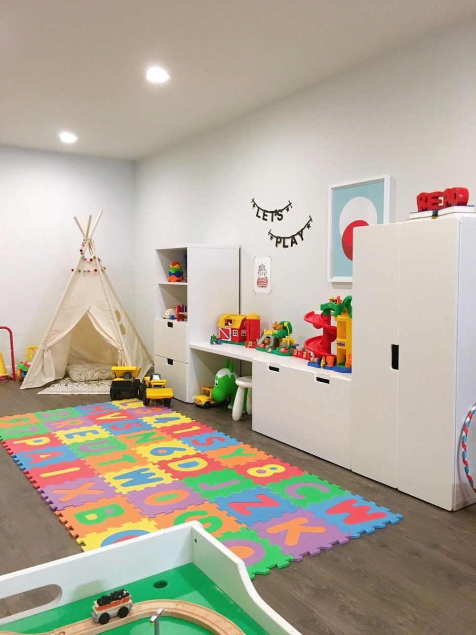 Резиновое покрытие для детского сада