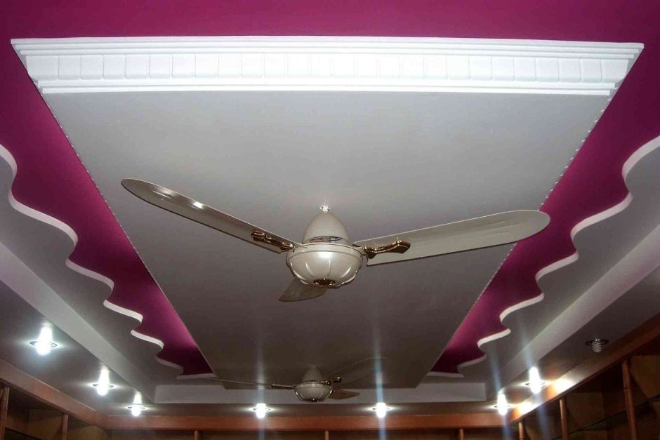 Фигурные потолки из гипсокартона