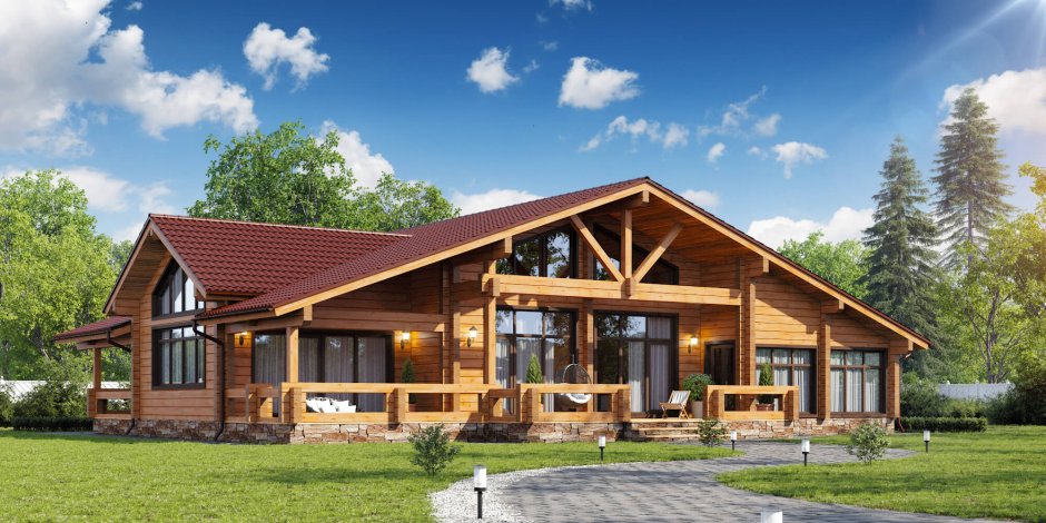 Дом из бруса