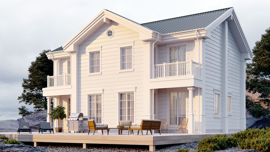 Имитация бруса interyer