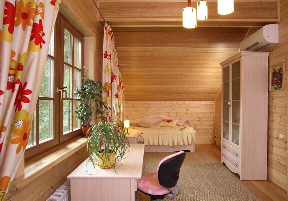 Недорогой интерьер дачи