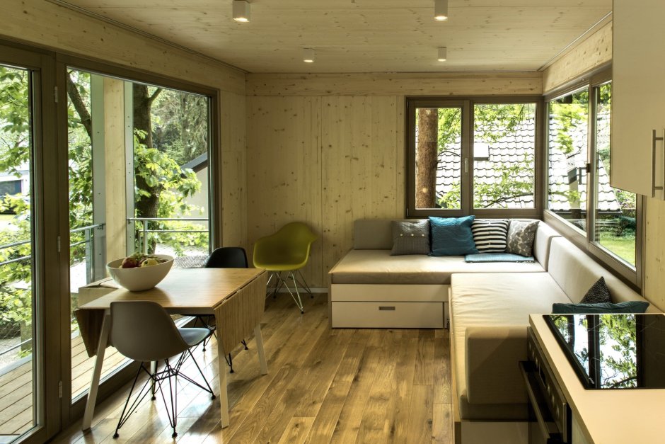 Кухня в садовом домике