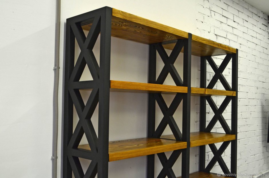 Стеллаж металлический из профильной трубы 20/40