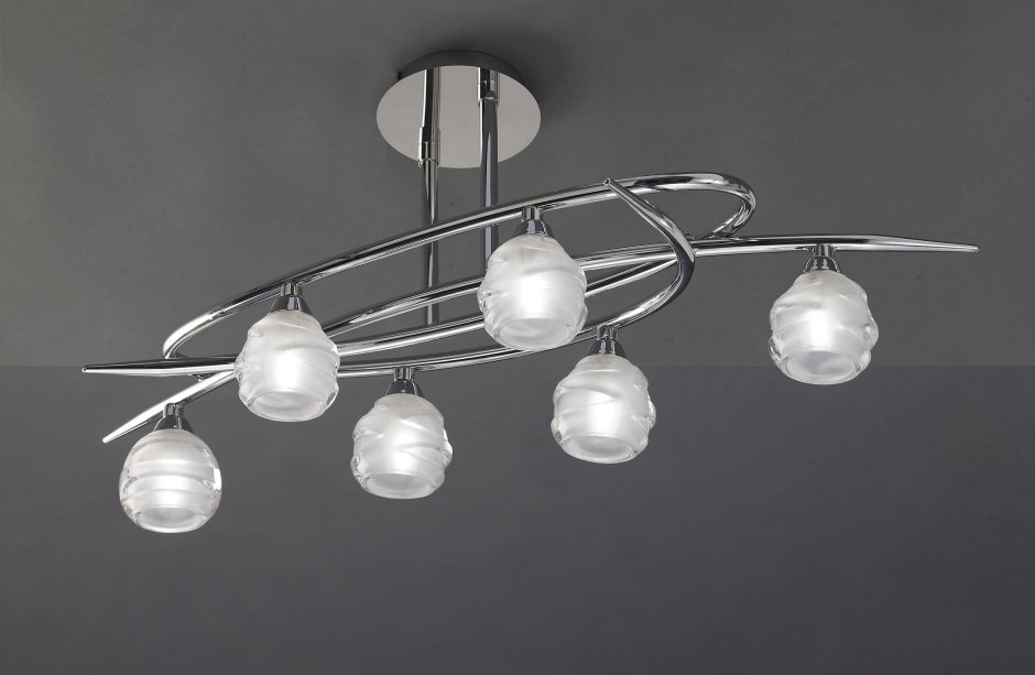 Люстра Mantra loop Satin Nickel 1810, g9