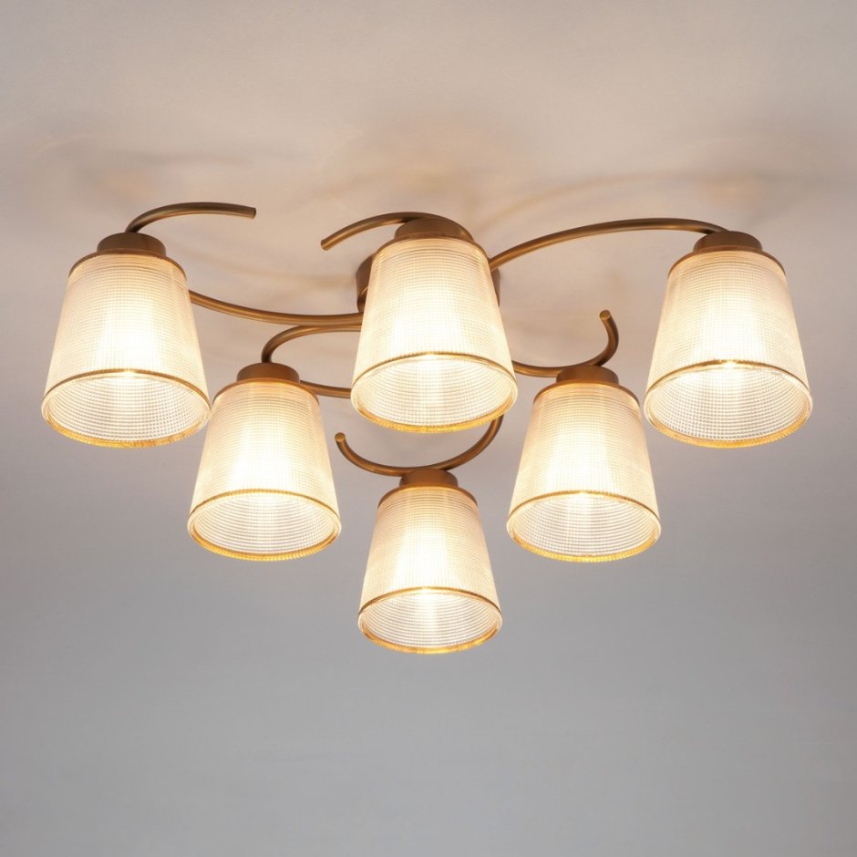 Люстра Евросвет phortos 60075/6 античная бронза