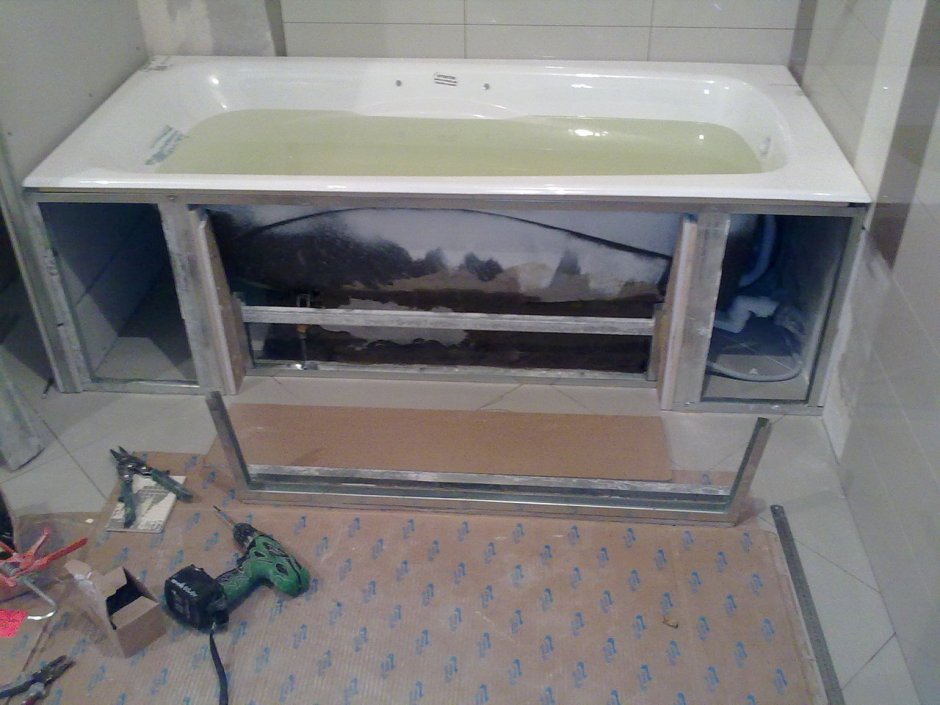 Короб под камин