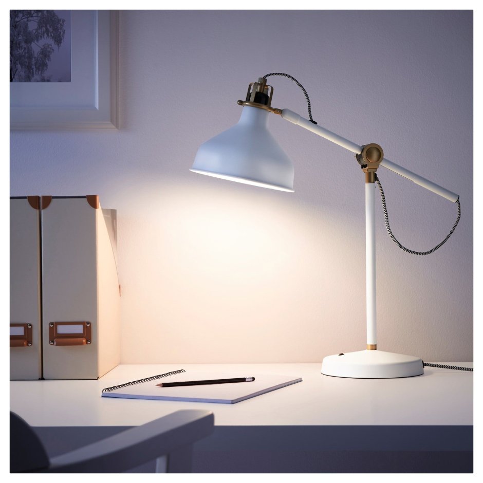Настольная лампа ikea Ranarp