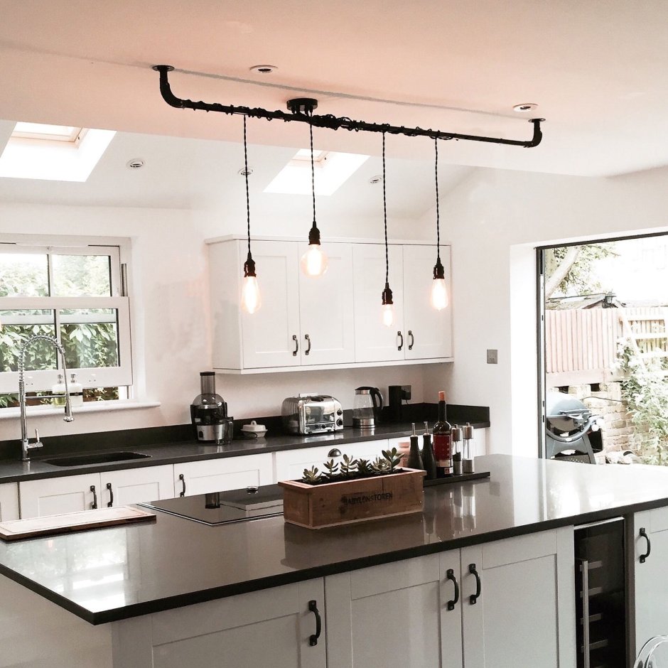 Свет на кухне подвесные светильники