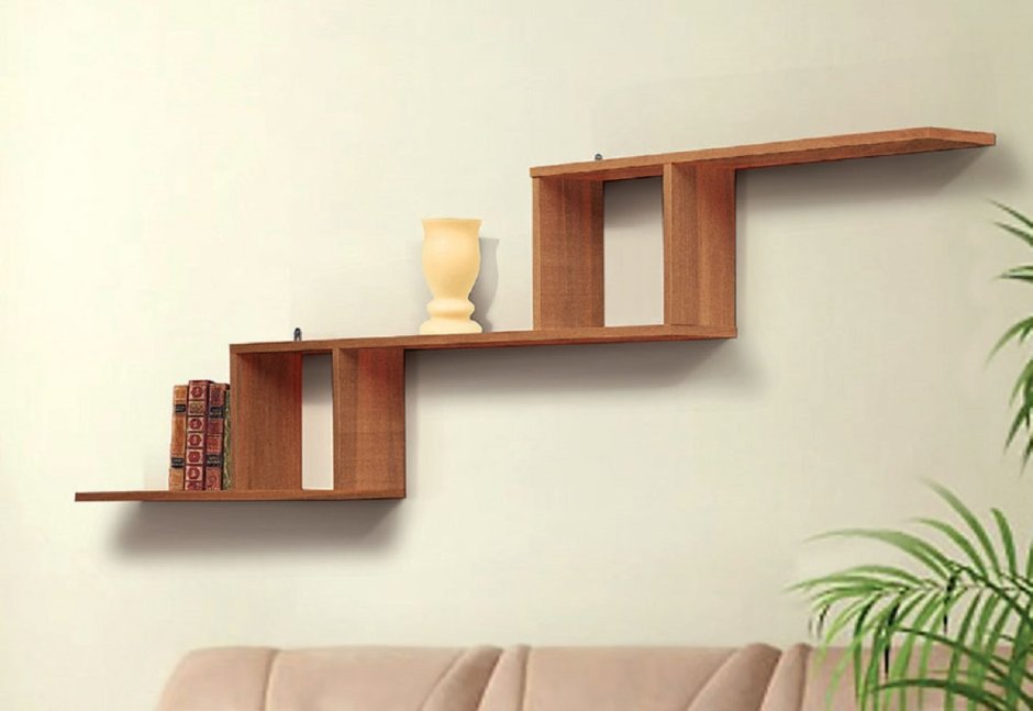 Настенные полки для цветов