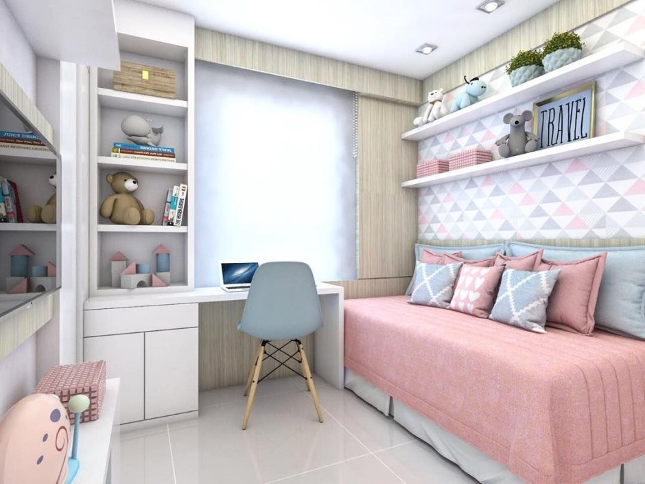 Маленькая подростковая комната для мальчика