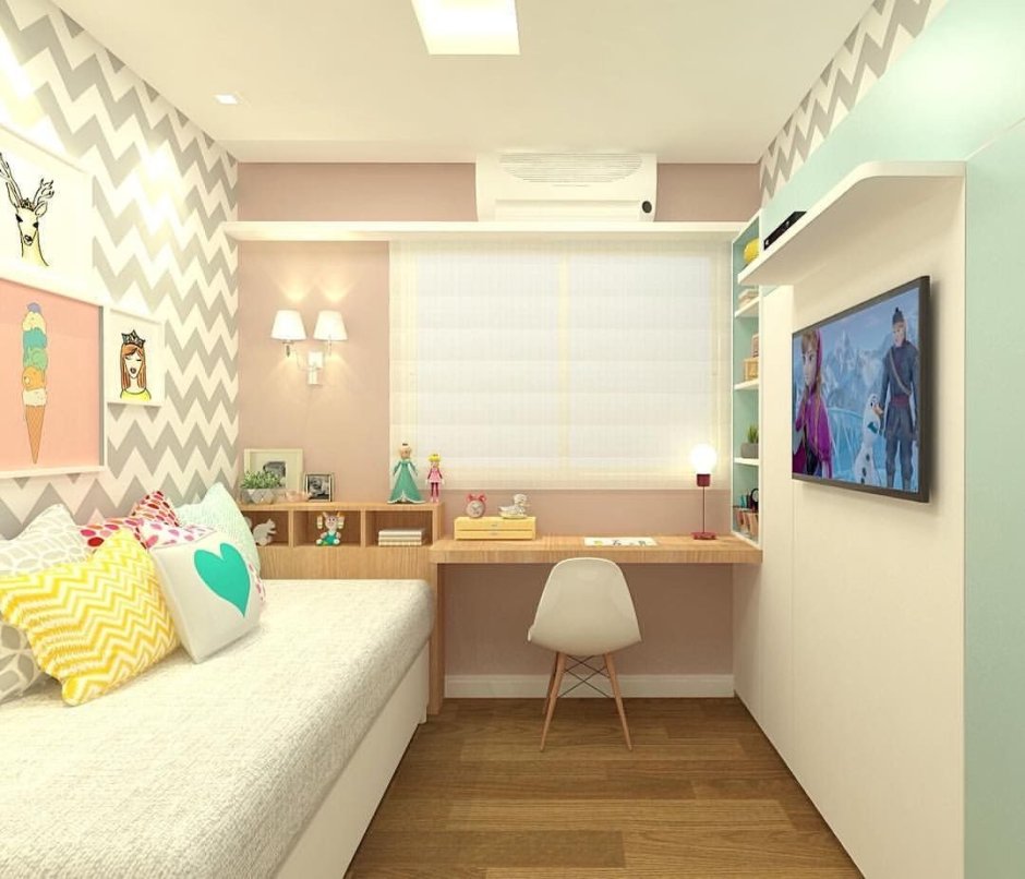 Комната для мальчика школьника