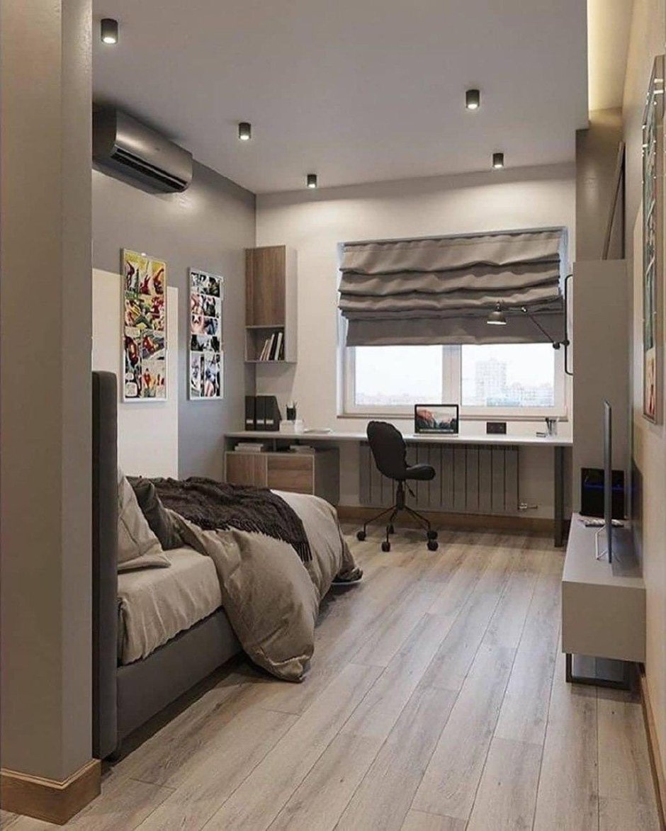 Небольшая детская комната для двоих