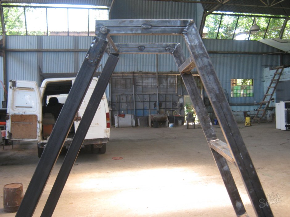 Стремянка из профиля