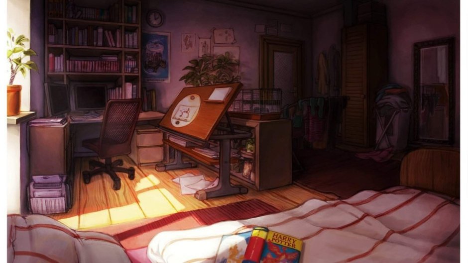 Аниме комната