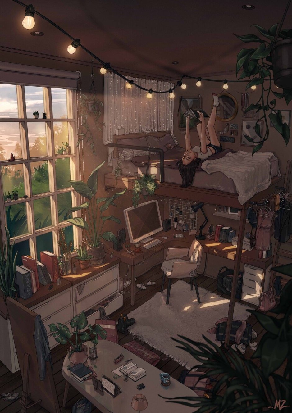 Аниме комната