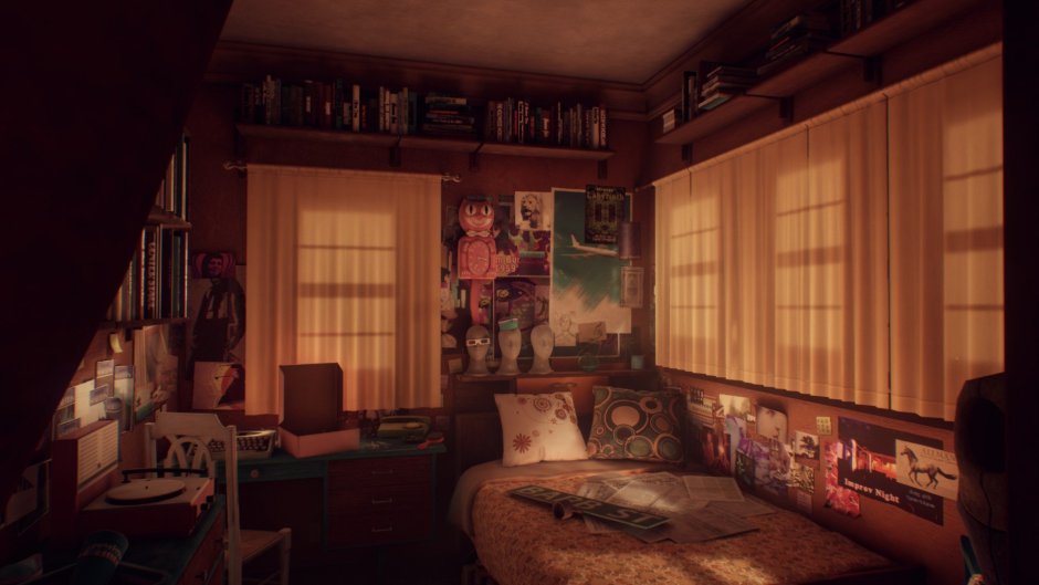 Уютная комната аниме