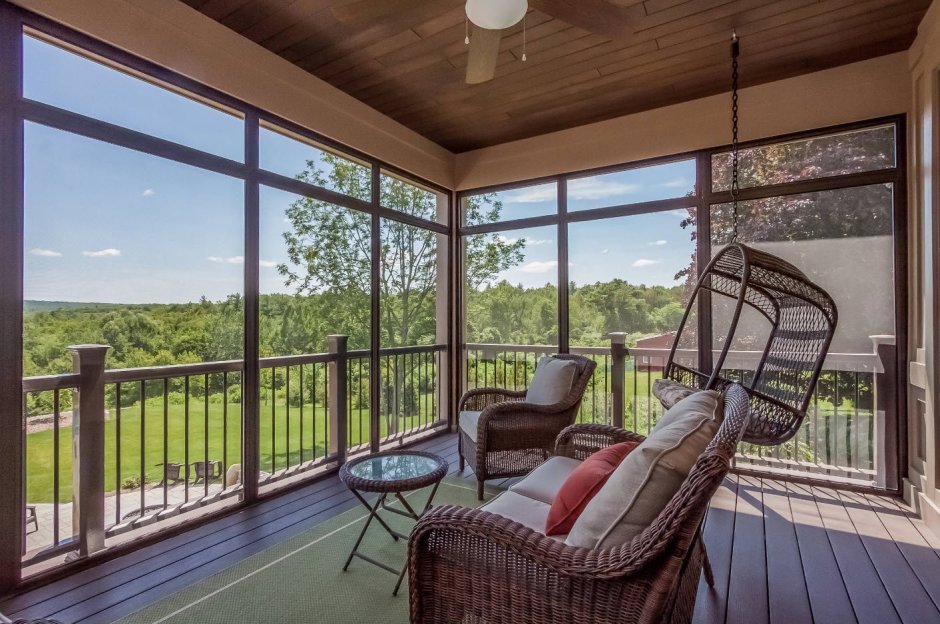 Панорамное остекление террасы