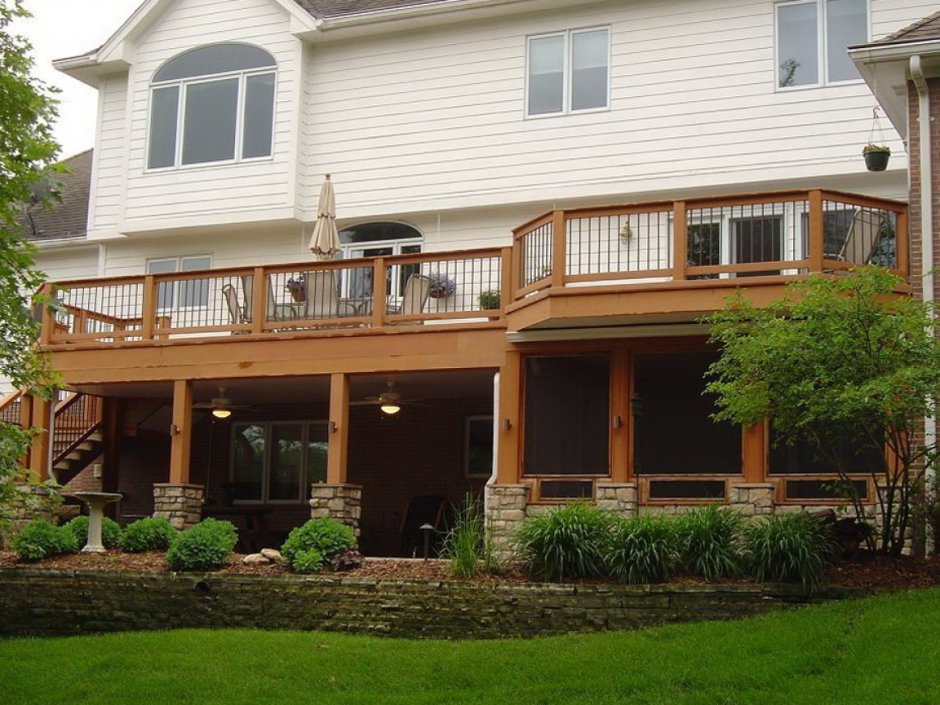 Дом Бадаева эксплуатируемая кровля