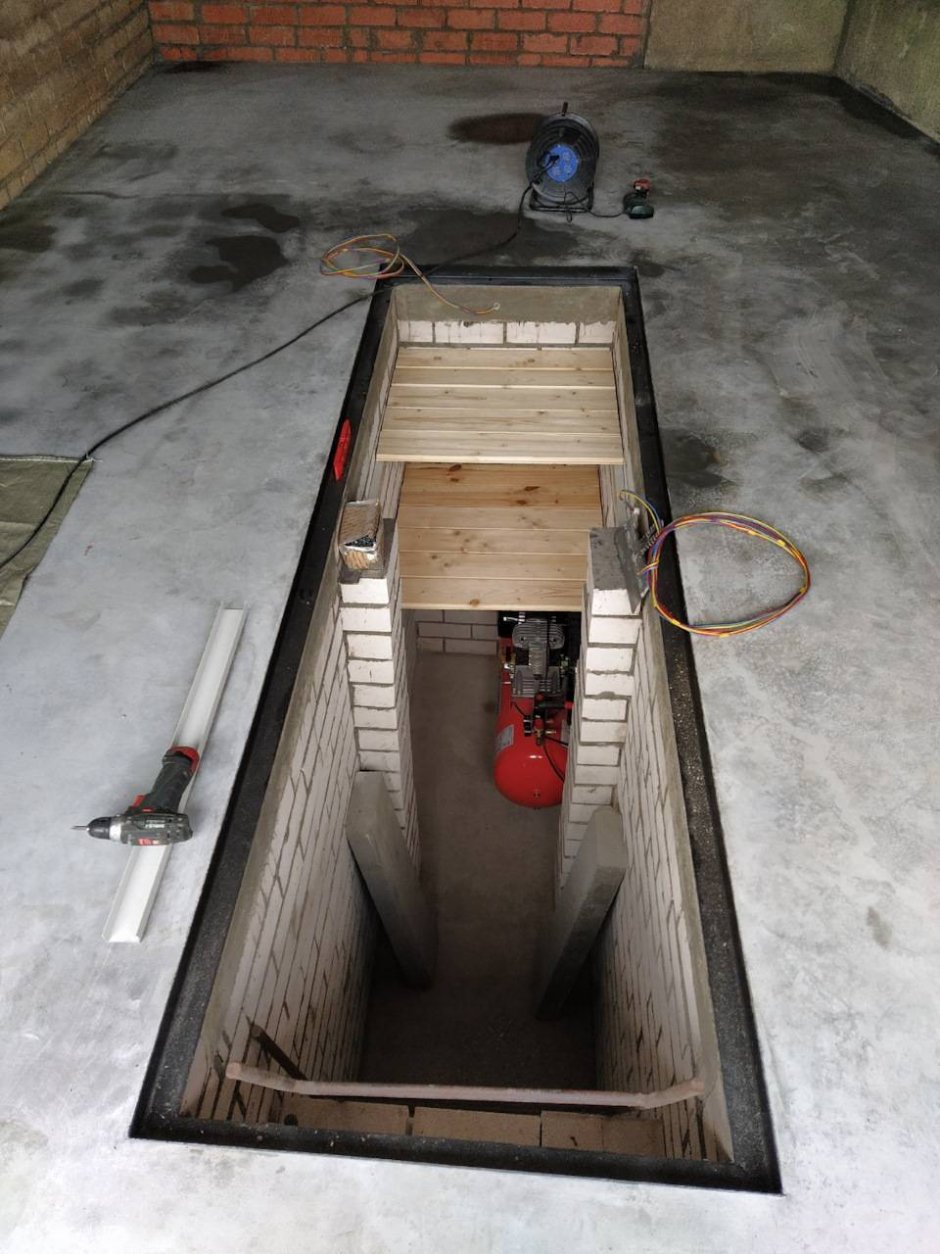 Вентиляция смотровой ямы в гараже