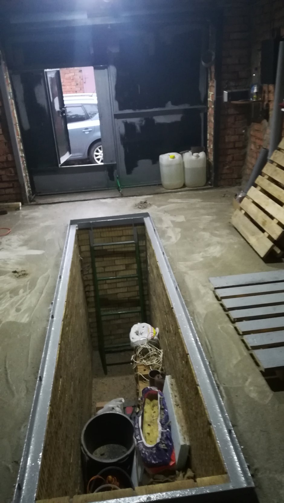 Вентиляция смотровой ямы в гараже