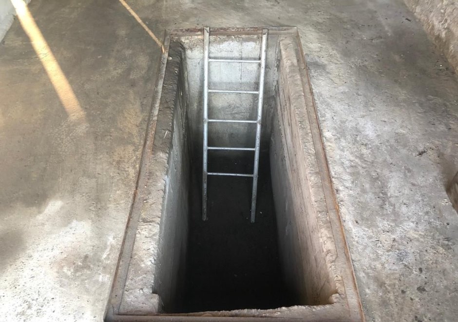 Вытяжка в смотровой яме