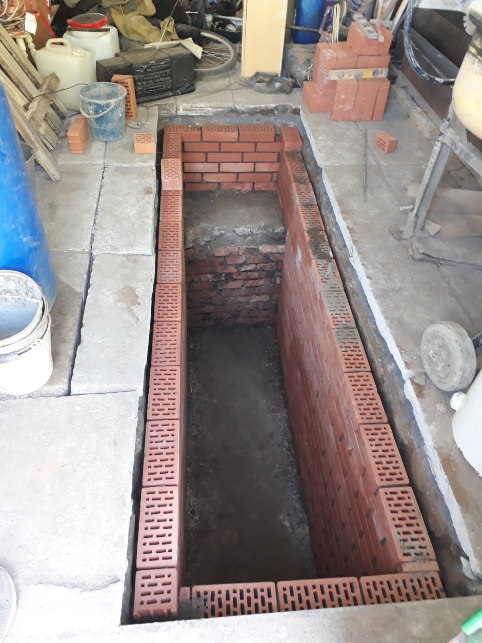 Кессон 1м на 2м для смотровой ямы